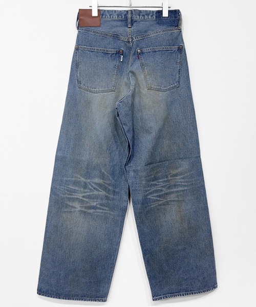SUGARHILL】FADED MODERN DENIM PANTS WIDE CUT（デニムパンツ