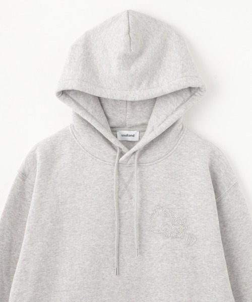 Soulland(ソウランド)の「SOULLAND RIKO HOODIE 42016-1264(パーカー・メンズ・グレー・M/L)」の3枚目の写真