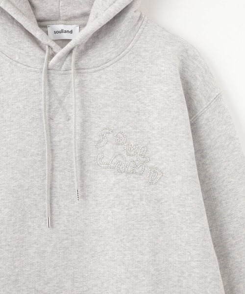 Soulland(ソウランド)の「SOULLAND RIKO HOODIE 42016-1264(パーカー・メンズ・グレー・M/L)」の4枚目の写真