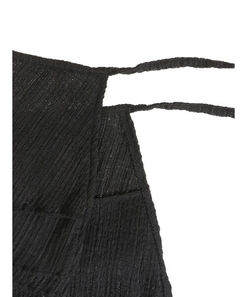 EMODA（エモダ）の「ニットレースラップスカート（スカート・レディース・ホワイト/ブラック・FREE）」の8枚目の写真