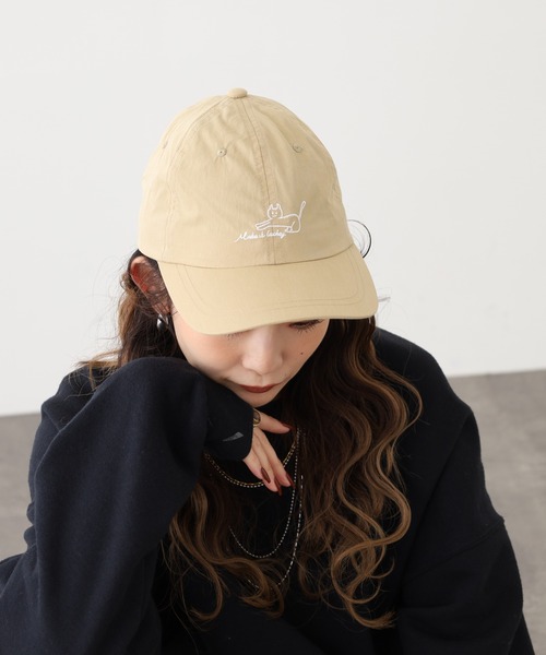 TESTIFY（テスティファイ）の「Friends Cap（キャップ・レディース・キャメル/ベージュ/チャコールグレー・FREE）」の18枚目の写真