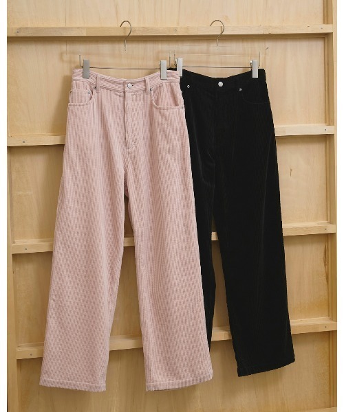 TODAYFUL（トゥデイフル）の「Chunky Corduroy Pants（その他パンツ・レディース・ベビーピンク/ブラック・36inch/38inch）」の17枚目の写真