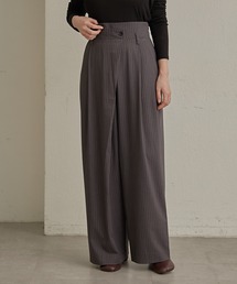 Omekashi | アシメタックパンツ(スラックス)