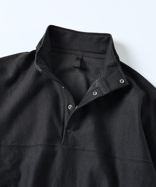 【別注】ブラームスblurhms12SNAPH/NCSWTBYSP blurhms ROOTSTOCK / ブラームス 別注 ハーフ スナップ プルオーバー