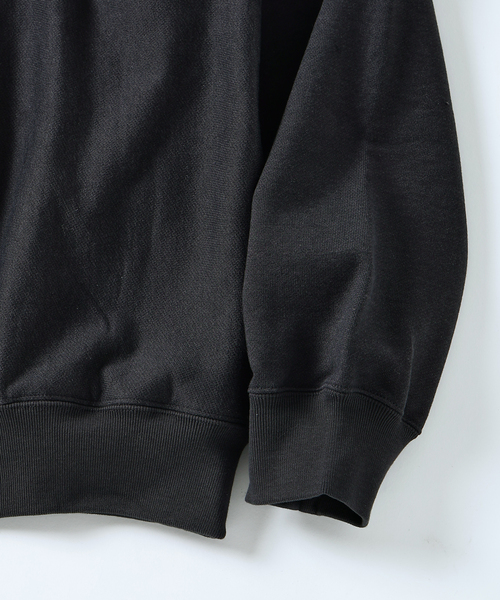 blurhms（ブラームス）の「blurhms ROOTSTOCK / ブラームス 別注  ハーフ スナップ プルオーバー（スウェット・メンズ・ブラック系その他/ブラウン・2/3）」の4枚目の写真