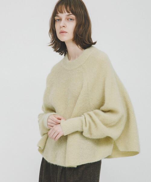 LAATO(ラート)の「dolman sleeve flare knit(ニット/セーター・レディース・ライトブラウン/イエロー・FREE)」の21枚目の写真