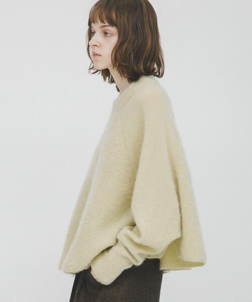 LAATO(ラート)の「dolman sleeve flare knit(ニット/セーター・レディース・ライトブラウン/イエロー・FREE)」の19枚目の写真