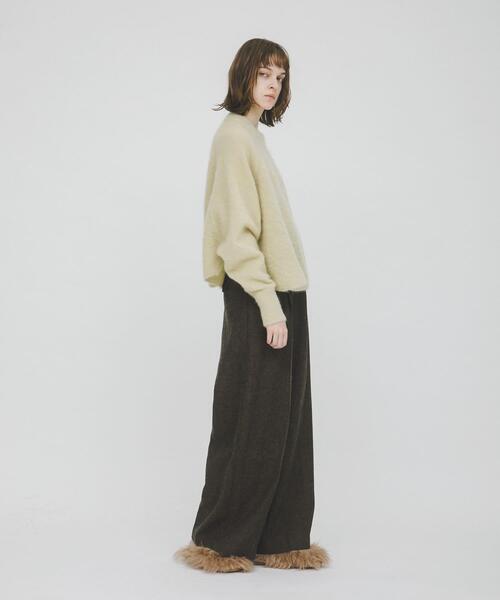 LAATO(ラート)の「dolman sleeve flare knit(ニット/セーター・レディース・ライトブラウン/イエロー・FREE)」の18枚目の写真