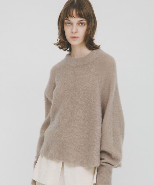 LAATO(ラート)の「dolman sleeve flare knit(ニット/セーター・レディース・ライトブラウン/イエロー・FREE)」の12枚目の写真