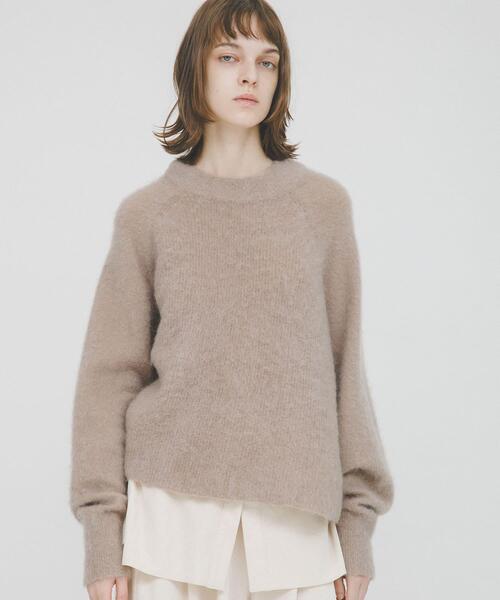 LAATO(ラート)の「dolman sleeve flare knit(ニット/セーター・レディース・ライトブラウン/イエロー・FREE)」の11枚目の写真