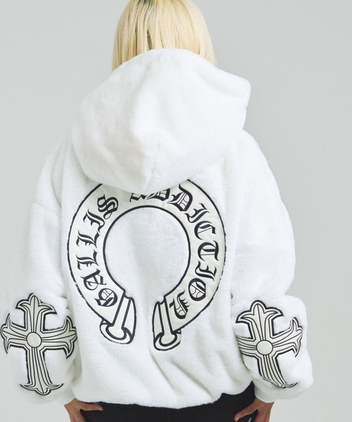 GA CROSS-EMBLEM FUR BLOUSON（ブルゾン）｜GALLIS ADDICTION（ガリス