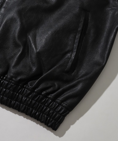 FUBU( フブ)の「【FUBU/フブ】 Faux Leather Studs Patch Jacket / フォウ レザー スタッズ パッチ ジャケット(スタジャン・メンズ・ブラック/ブラウン・M/L/XL)」の21枚目の写真