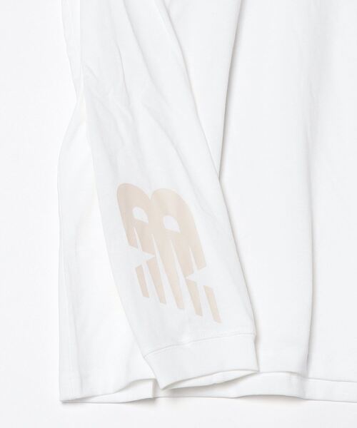 NEW BALANCE(ニューバランス)の「Athletics シグネチャーロングスリーブTシャツ(Tシャツ/カットソー・メンズ・ホワイト/ブラック・SMALL/MEDIUM/LARGE/X-LARGE/XX-LARGE)」の14枚目の写真