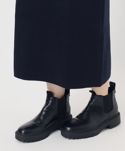 JOURNAL STANDARD relume（ジャーナルスタンダード　レリューム）の「スウェットライクハーフジップワンピース（ワンピース・レディース・グレー/ネイビー・FREE）」の11枚目の写真