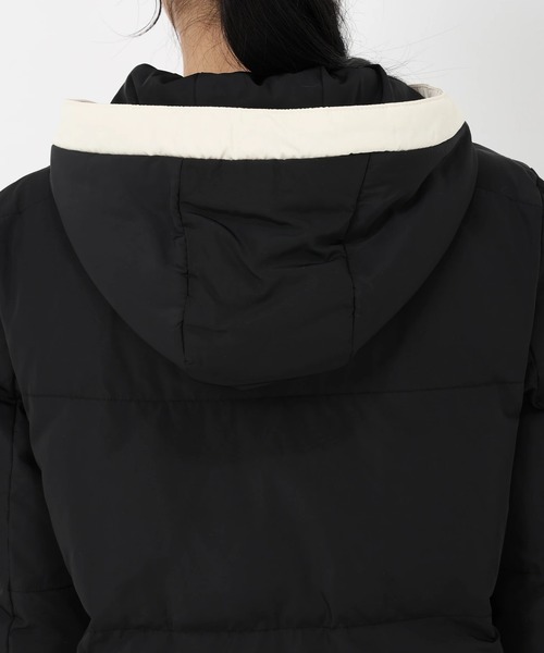 パフィータフタ_バイカラーパフィーアウター（ブルゾン）｜STRAWBERRY