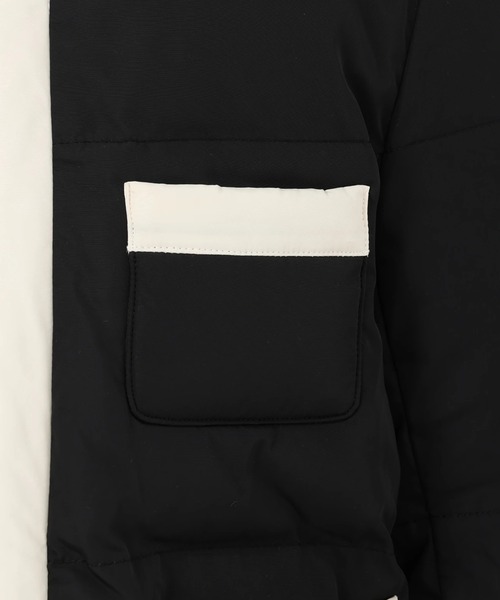 パフィータフタ_バイカラーパフィーアウター（ブルゾン）｜STRAWBERRY