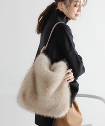 Elura | ワンハンドルフェイクファーバッグ/597591(ハンドバッグ)