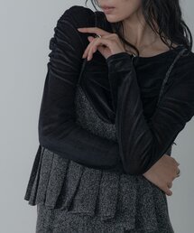 GALLEST | 【一部店舗限定】シアーベロアシャーリングカットソー(Tシャツ/カットソー)