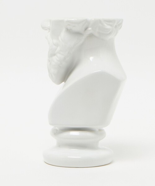 MONKEY TIME（モンキータイム）の「＜emeth＞ソクラテス フラワー ベース（瀬戸焼）（フラワーベース・メンズ・ホワイト・FREE）」の2枚目の写真