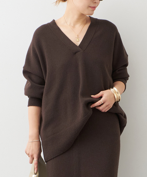 Deuxieme Classe（ドゥーズィエムクラス）の「*OLBIA Vネック プル