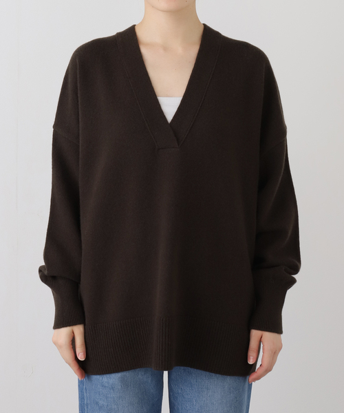OLBIA Vネック プルオーバー（ニット/セーター）｜Deuxieme Classe