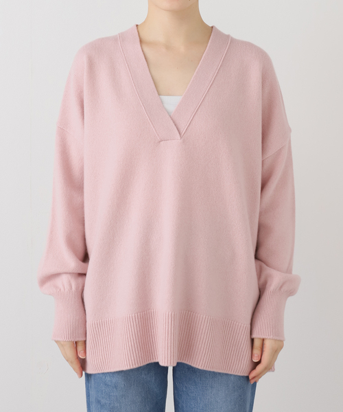 OLBIA Vネック プルオーバー（ニット/セーター）｜Deuxieme Classe