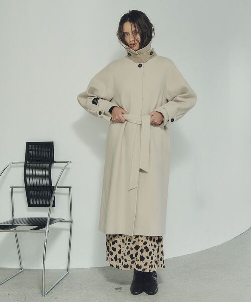 YECCA VECCA(イェッカヴェッカ)の「アニマル柄プリントマーメイドスカート(スカート・レディース・ベージュ/ブラウン・FREE)」の13枚目の写真