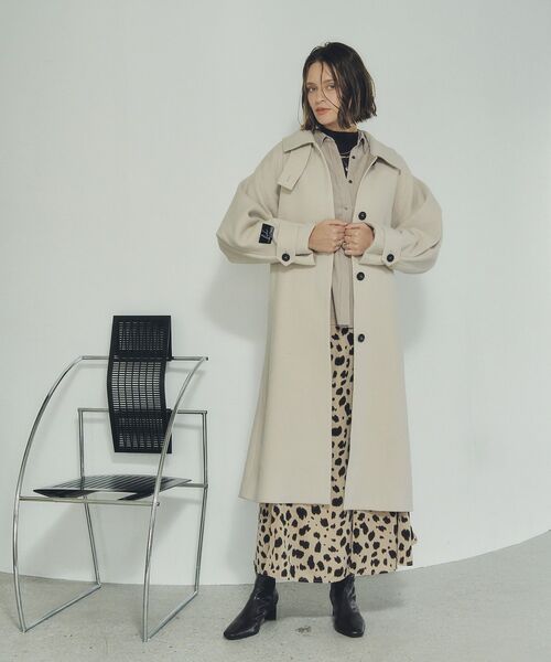 YECCA VECCA(イェッカヴェッカ)の「アニマル柄プリントマーメイドスカート(スカート・レディース・ベージュ/ブラウン・FREE)」の14枚目の写真