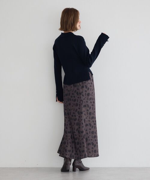 YECCA VECCA(イェッカヴェッカ)の「アニマル柄プリントマーメイドスカート(スカート・レディース・ベージュ/ブラウン・FREE)」の20枚目の写真