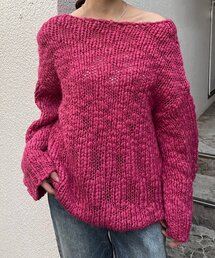 SHENERY | テクスチャーオーバーニット(ニット/セーター)