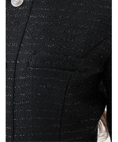 Darich（ダーリッチ）の「ボックスプリーツツイードミニワンピース