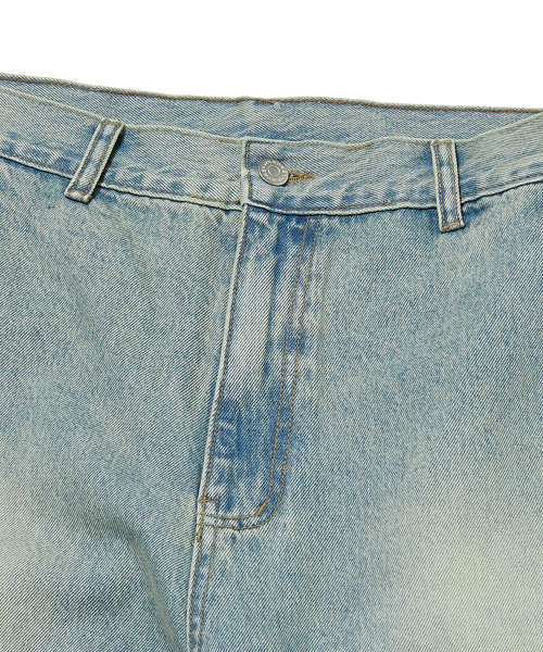 WKNDRS(ウィーキャンドース)の「STITCH DISTRESSED PANTS (S.DENIM)(デニムパンツ・レディース・その他・X-LARGE/SMALL/MEDIUM/LARGE)」の3枚目の写真