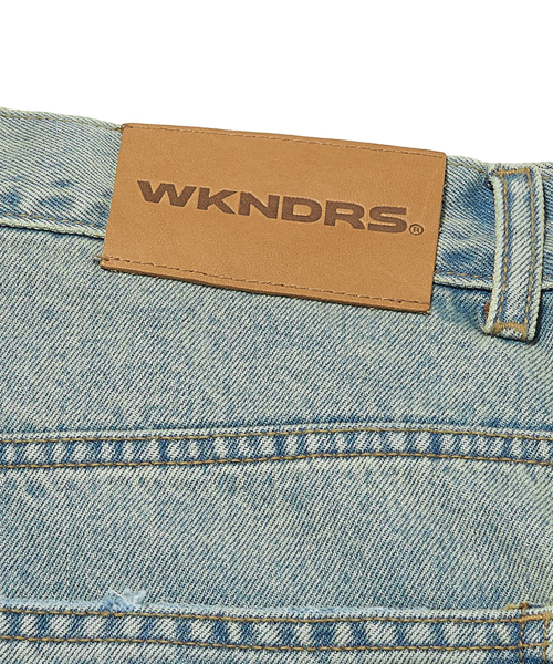 WKNDRS(ウィーキャンドース)の「STITCH DISTRESSED PANTS (S.DENIM)(デニムパンツ・レディース・その他・X-LARGE/SMALL/MEDIUM/LARGE)」の8枚目の写真