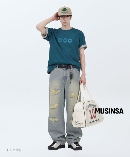 WKNDRS(ウィーキャンドース)の「STITCH DISTRESSED PANTS (S.DENIM)(デニムパンツ・レディース・その他・X-LARGE/SMALL/MEDIUM/LARGE)」の5枚目の写真