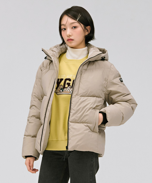 CHASECULT(チェイスカルト)の「共用フード取り外し可能プファーパディングジャケット-ベージュ(ダウンジャケット/コート・メンズ・Beige・90/100/95/105)」の5枚目の写真