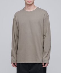 ベーシック長袖Tシャツ [ダスティベージュ]