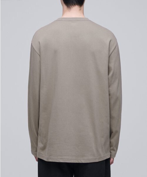 MUSINSA STANDARD（ムシンサスタンダード）の「ベーシック長袖Tシャツ [ダスティベージュ]（Tシャツ/カットソー・メンズ・その他・MEDIUM/LARGE/X-LARGE/XX-LARGE/XXX-LARGE/SMALL）」の3枚目の写真