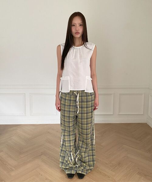 MILLO WOMEN（ミロウーマン）の「ボタンフリルブラウス[ホワイト]（シャツ/ブラウス・レディース・その他・SMALL/MEDIUM）」の9枚目の写真