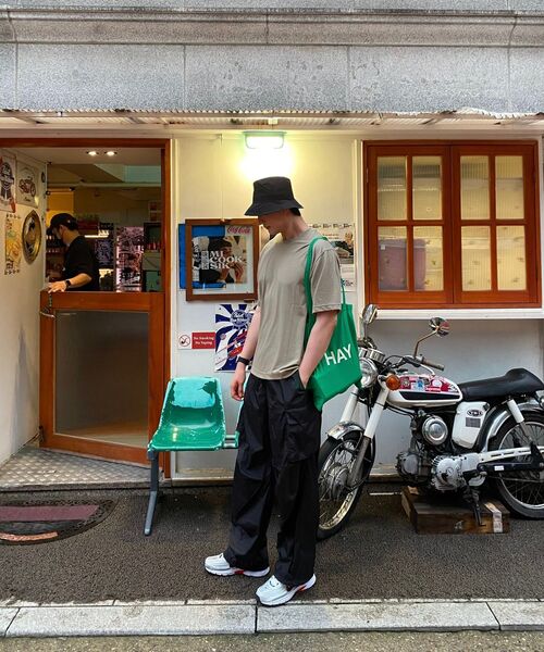 MUSINSA STANDARD（ムシンサスタンダード）の「[クールタンダード] リラックスフィットクルーネックTシャツ [セージ]（Tシャツ/カットソー・メンズ・その他・XXX-LARGE/SMALL/MEDIUM/LARGE/X-LARGE/XX-LARGE）」の6枚目の写真