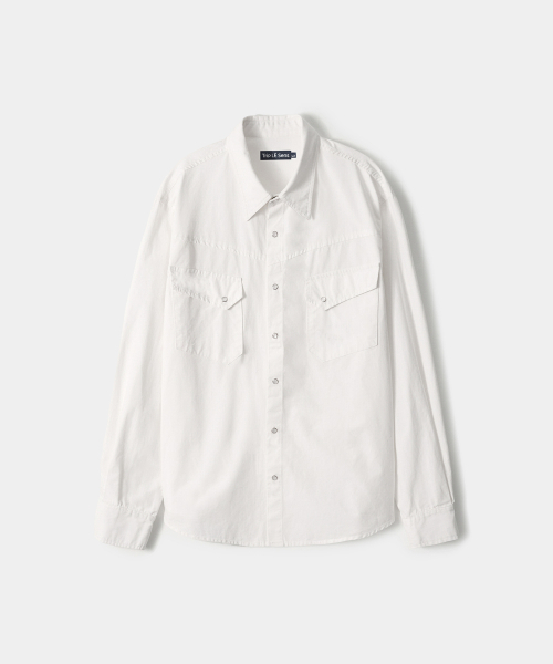 TRIP LE SENS(トリップ ル センス)の「ウェスタンコットンシャツ_ホワイト(シャツ/ブラウス・メンズ・その他・MEDIUM/LARGE)」の3枚目の写真