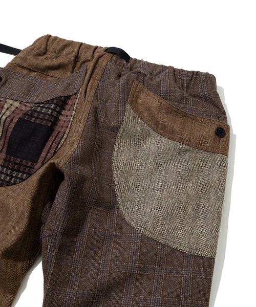 go slow caravan（ゴースローキャラバン）の「WOOL LIKE　FABLIC 脇ポケクレイジーパンツ（その他パンツ・メンズ・グレー/ブラウン・LARGE/X-LARGE/MEDIUM/SMALL）」の11枚目の写真