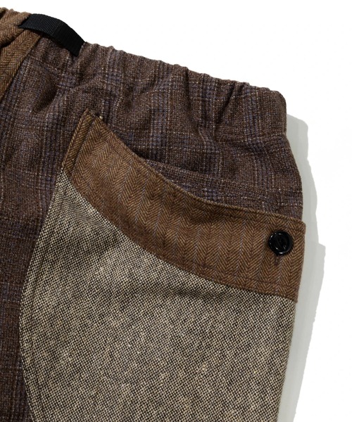 go slow caravan（ゴースローキャラバン）の「WOOL LIKE　FABLIC 脇ポケクレイジーパンツ（その他パンツ・メンズ・グレー/ブラウン・LARGE/X-LARGE/MEDIUM/SMALL）」の12枚目の写真