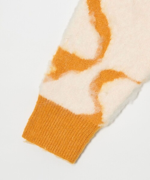 CITEN(シテン)の「<CITEN>グラフィカルシャギーニット(ニット/セーター・レディース・オフホワイト/グレー系・FREE)」の16枚目の写真