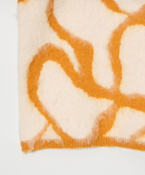 CITEN(シテン)の「<CITEN>グラフィカルシャギーニット(ニット/セーター・レディース・オフホワイト/グレー系・FREE)」の17枚目の写真