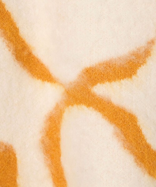 CITEN(シテン)の「<CITEN>グラフィカルシャギーニット(ニット/セーター・レディース・オフホワイト/グレー系・FREE)」の19枚目の写真