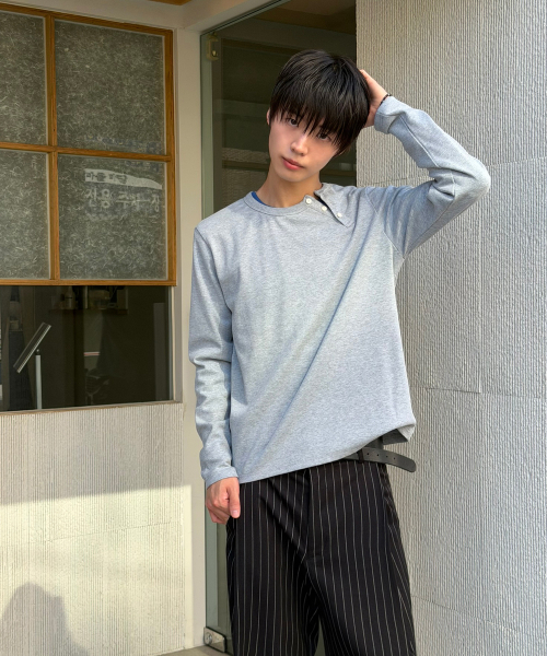 SIGNATURE（シグネチャ）の「サイドディープワンタックスラックス[ブラックストライプ]（スラックス・レディース・その他・SMALL/MEDIUM/LARGE/X-LARGE）」の12枚目の写真
