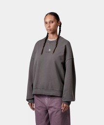 Carhartt WIP（カーハートダブリューアイピー）の「Carhartt WIP W' BENTON SWEATSHIRT（カーハートワークインプログレス ウィメンズ ベントン スウェットシャツ）（スウェット・レディース）」