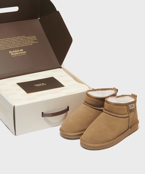 ROCKFISH WEATHERWEAR（ロックフィッシュウェザーウェア）の「ORIGINAL WINTER BOOTS-MINI(4.5INCH)（ブーツ・レディース・モカ/ブラウン/チョコ・23.0cm/24.0cm）」の2枚目の写真