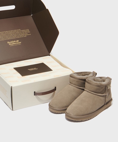 ROCKFISH WEATHERWEAR（ロックフィッシュウェザーウェア）の「ORIGINAL WINTER BOOTS-MINI(4.5INCH)（ブーツ・レディース・モカ/ブラウン/チョコ・23.0cm/24.0cm）」の7枚目の写真