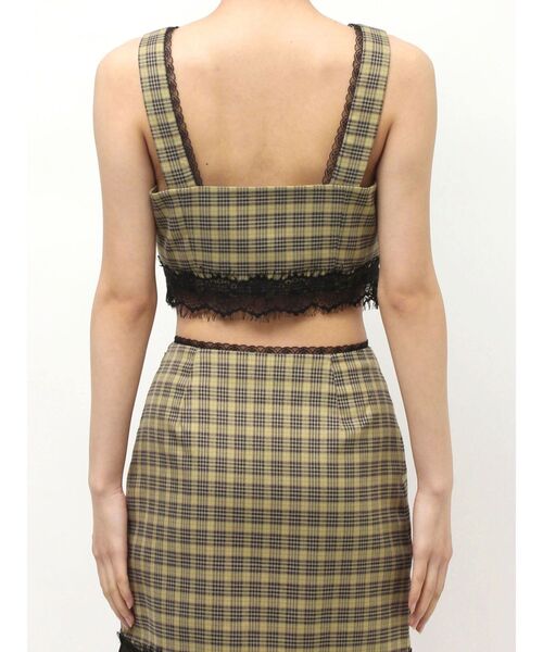 EVRIS（エヴリス）の「レースアップリボンビスチェ【セットアップ着用可能】（シャツ/ブラウス・レディース・ブラック/ブラウン/その他1・FREE）」の10枚目の写真